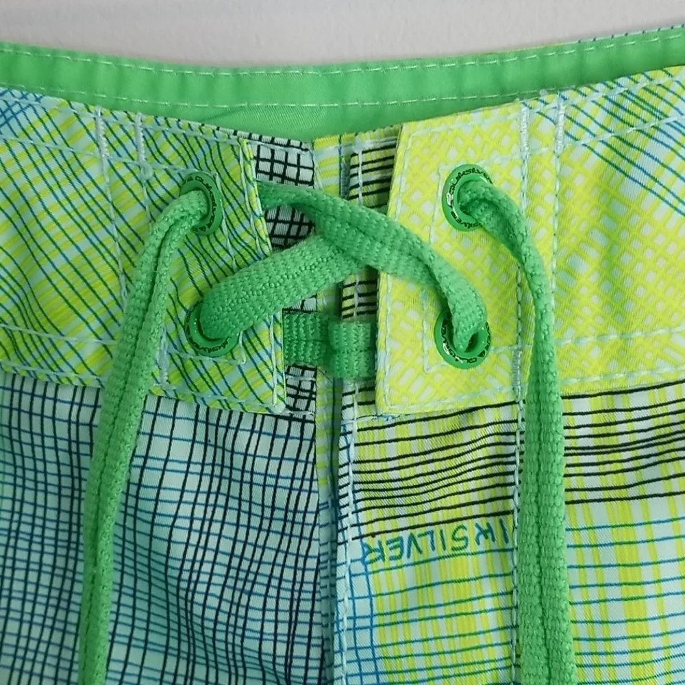 sz 36 Quiksilver EZ fly board shorts swim Men's